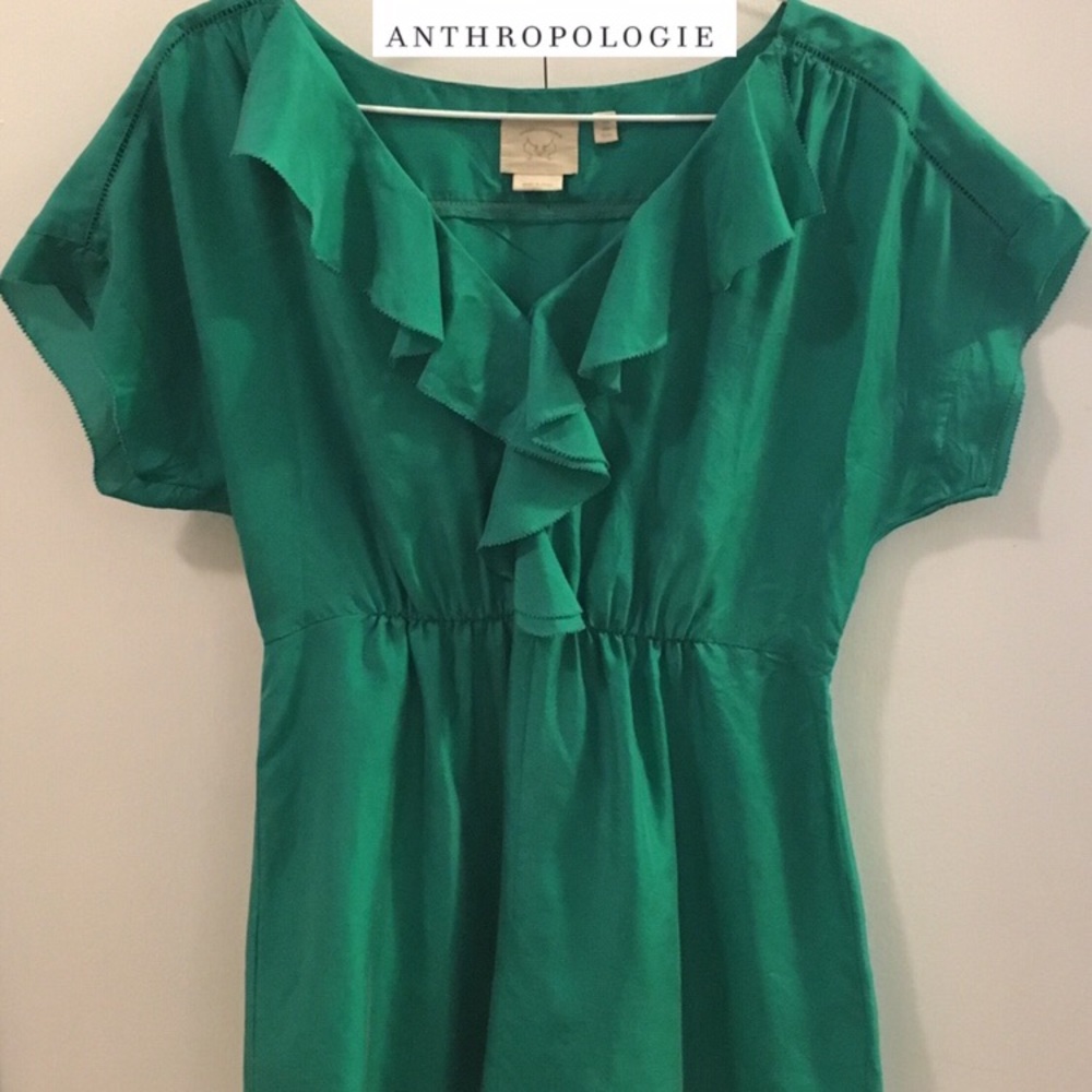 Anthropologie Vanessa Virginia Silk Blouse
